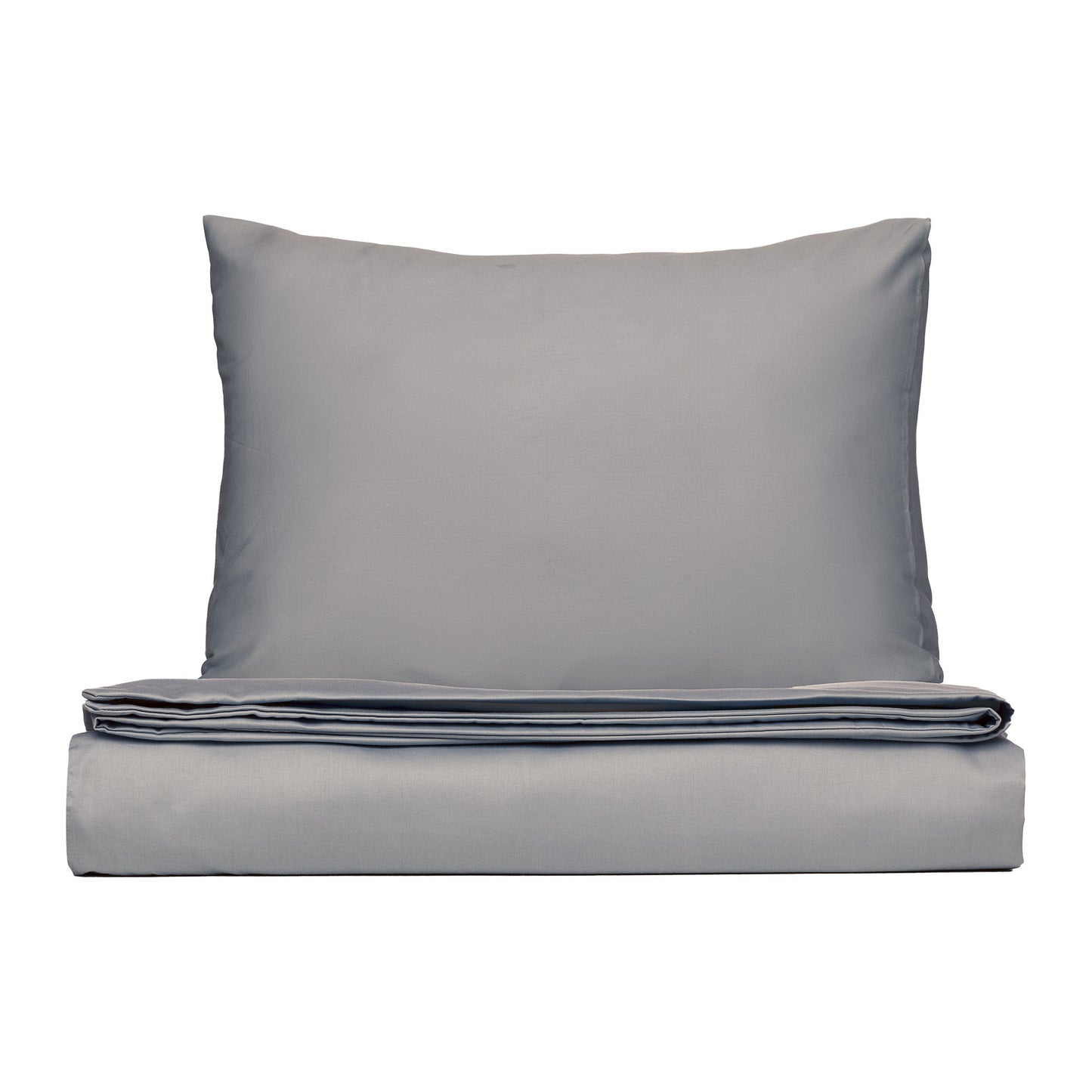 PHB Silky Satin siidjas voodipesukomplekt Stone Grey 150x210/50x60
