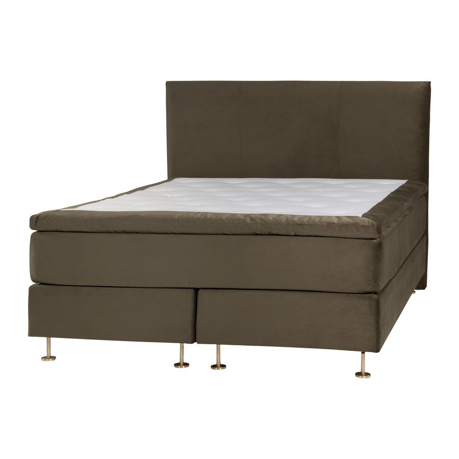Continental bed Olive 180x200