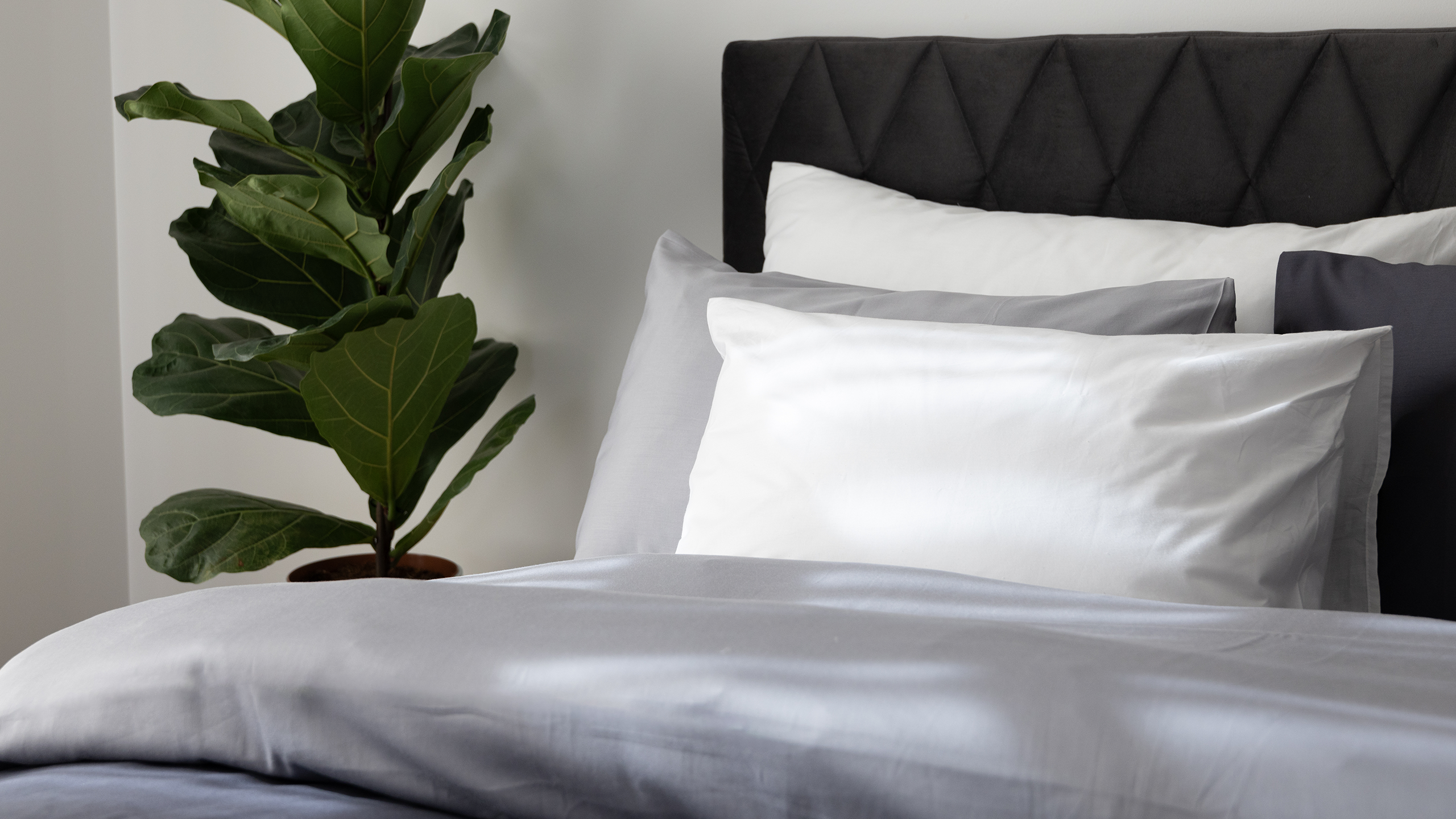 Satin double bed linen sets