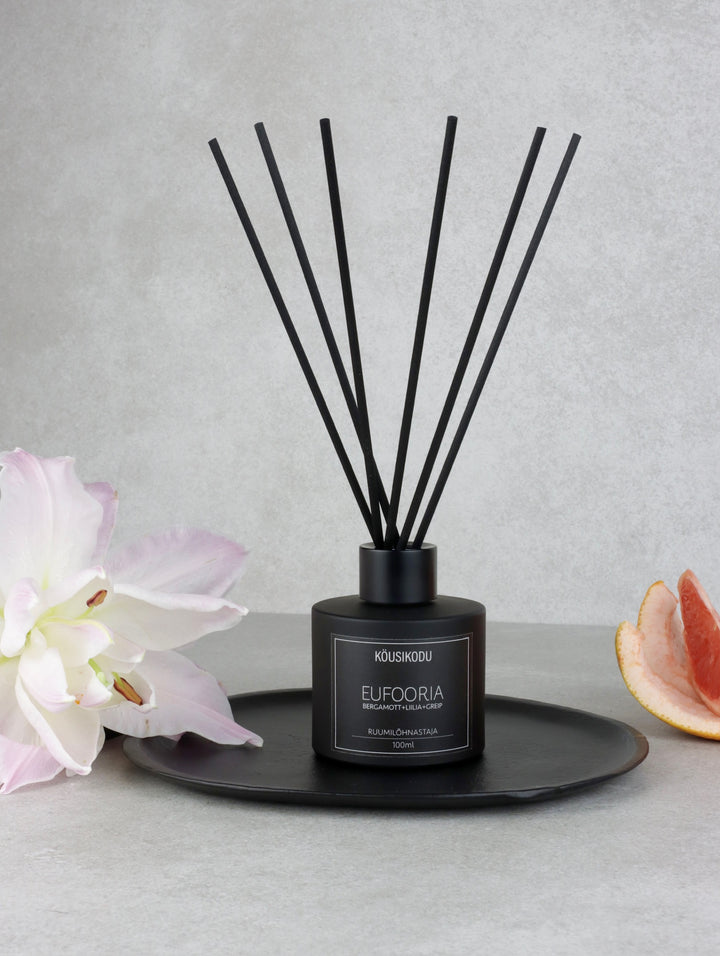 Reed Diffuser Euphoria matte black 100ml