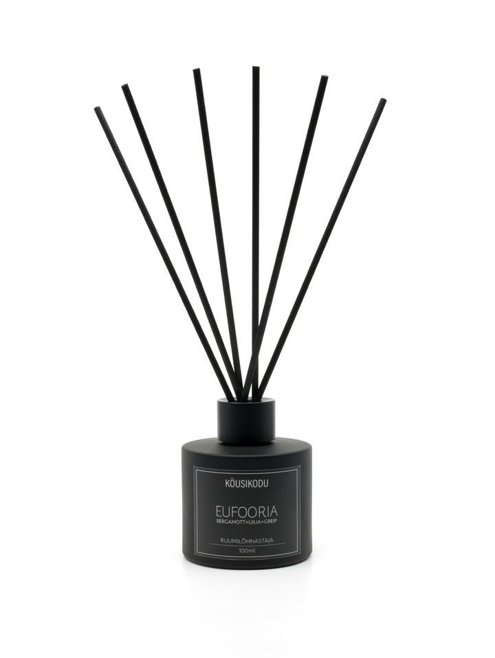 Reed Diffuser Euphoria matte black 100ml
