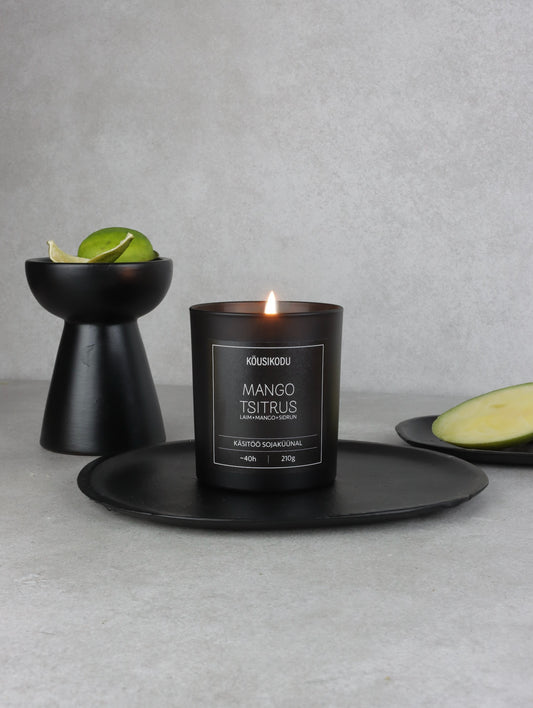 Sojavahaküünal Mango Tsitrus 210g