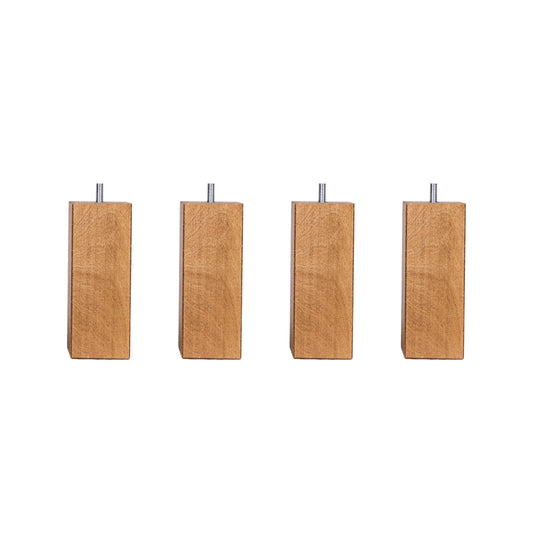 Tammepeitsiga kasepuidust voodijalad 200x56x56 M8x30 4tk