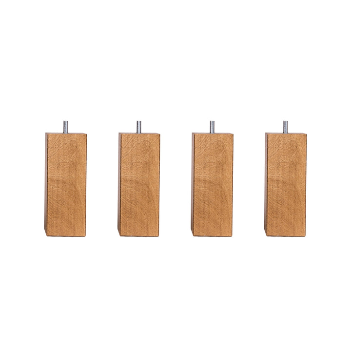 Tammepeitsiga kasepuidust voodijalad 150x56x56 M8x30 4tk