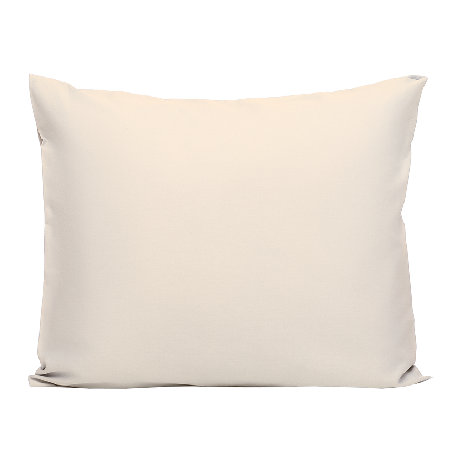 PHB Silky Satin Pillowcase Light Cream 50x70 gsm 125