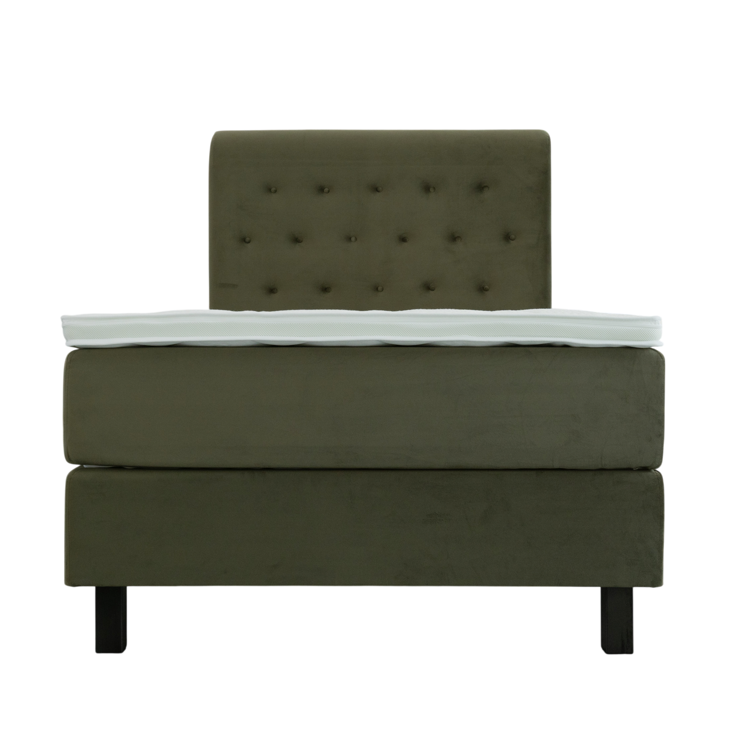 Continental bed Oliiv 120x200