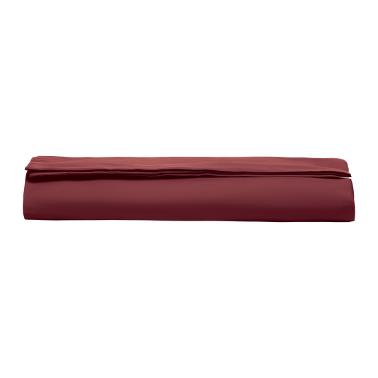 PHB Silky Satin Bed Sheet Ruby Wine 150x240