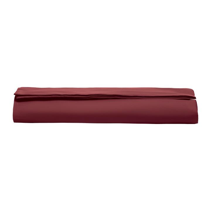 PHB Silky Satin kummiga voodilina Ruby Wine 120x200x25