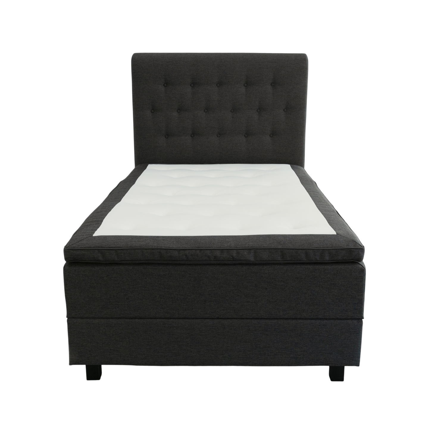 Storage bed UNI, grey 120x200