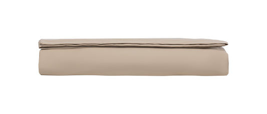 WB Bed Sheet Silky Satin CO100 TC300 sand 120g/m2 150x240