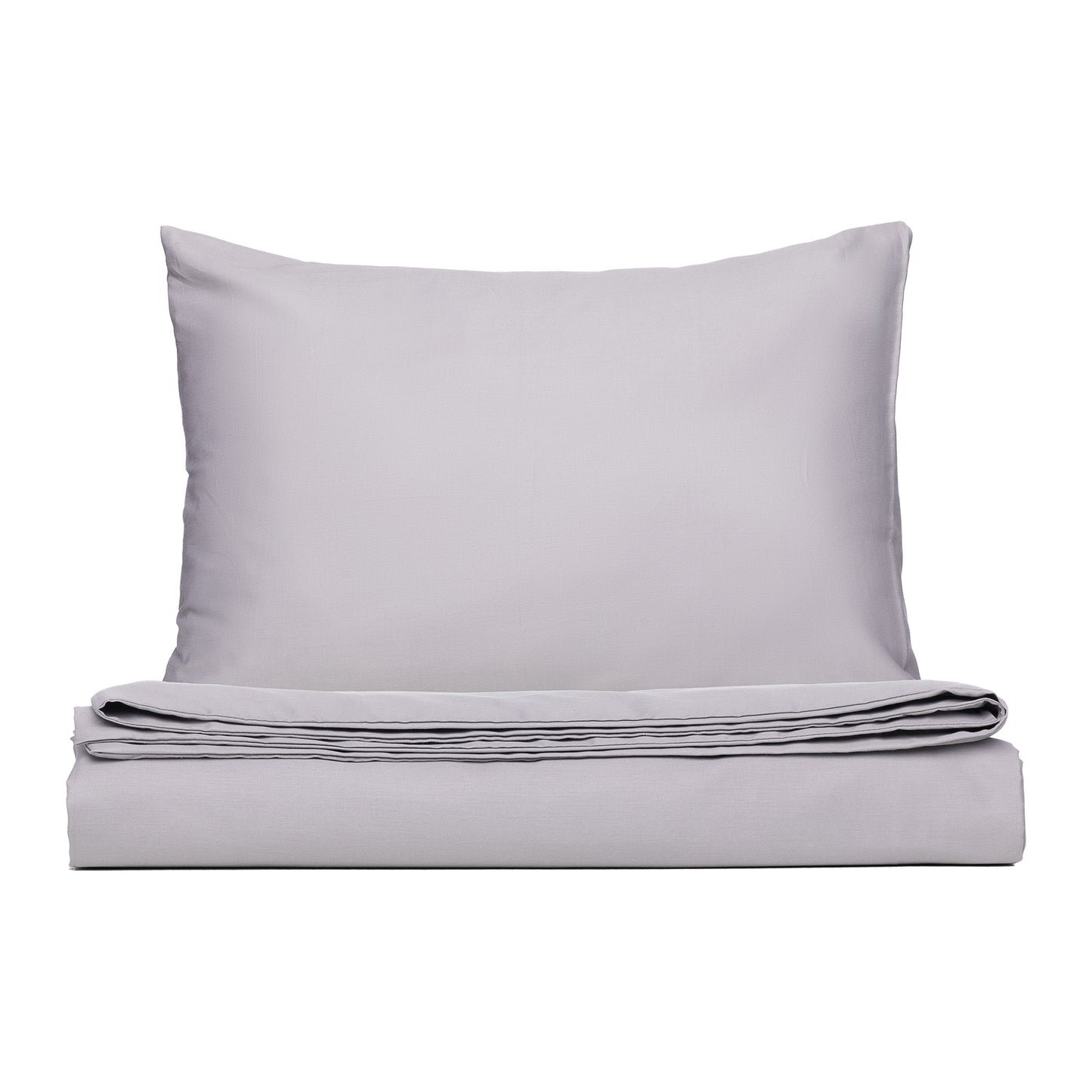 PHB Silky Satin Bedding set Light Grey 150x210/50x60