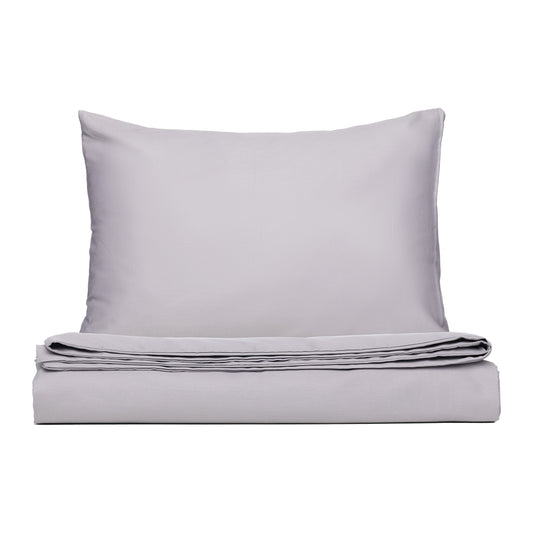 PHB Silky Satin siidjas voodipesukomplekt Light Grey 150x210/50x60