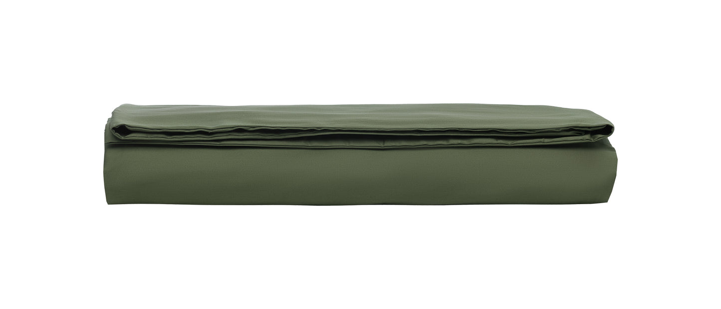 WB Silky Satin voodilina Moss Green 220x240 TC300