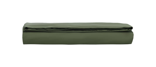 WB Bed Sheet Silky Satin CO100 TC300 moss green 120g/m2 220x240
