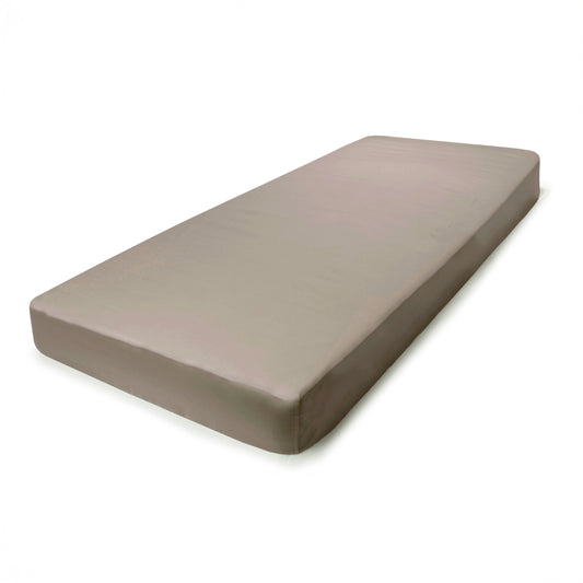 PHB Silky Satin kummiga voodilina Silver Grey 180x200x25
