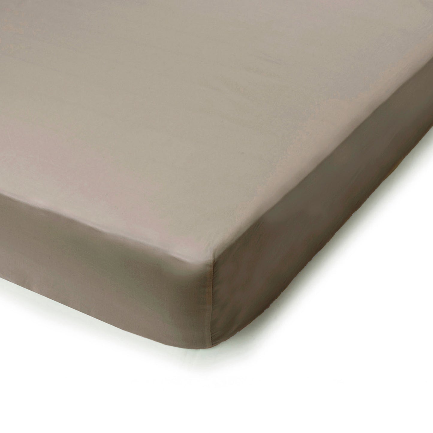 PHB Silky Satin kummiga voodilina Silver Grey 180x200x25