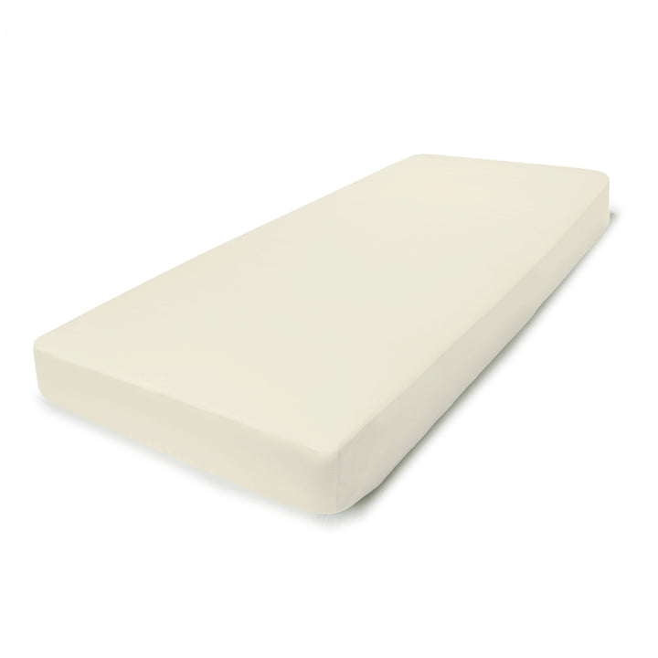 PHB Silky Satin kummiga voodilina Light Cream 120x200x25