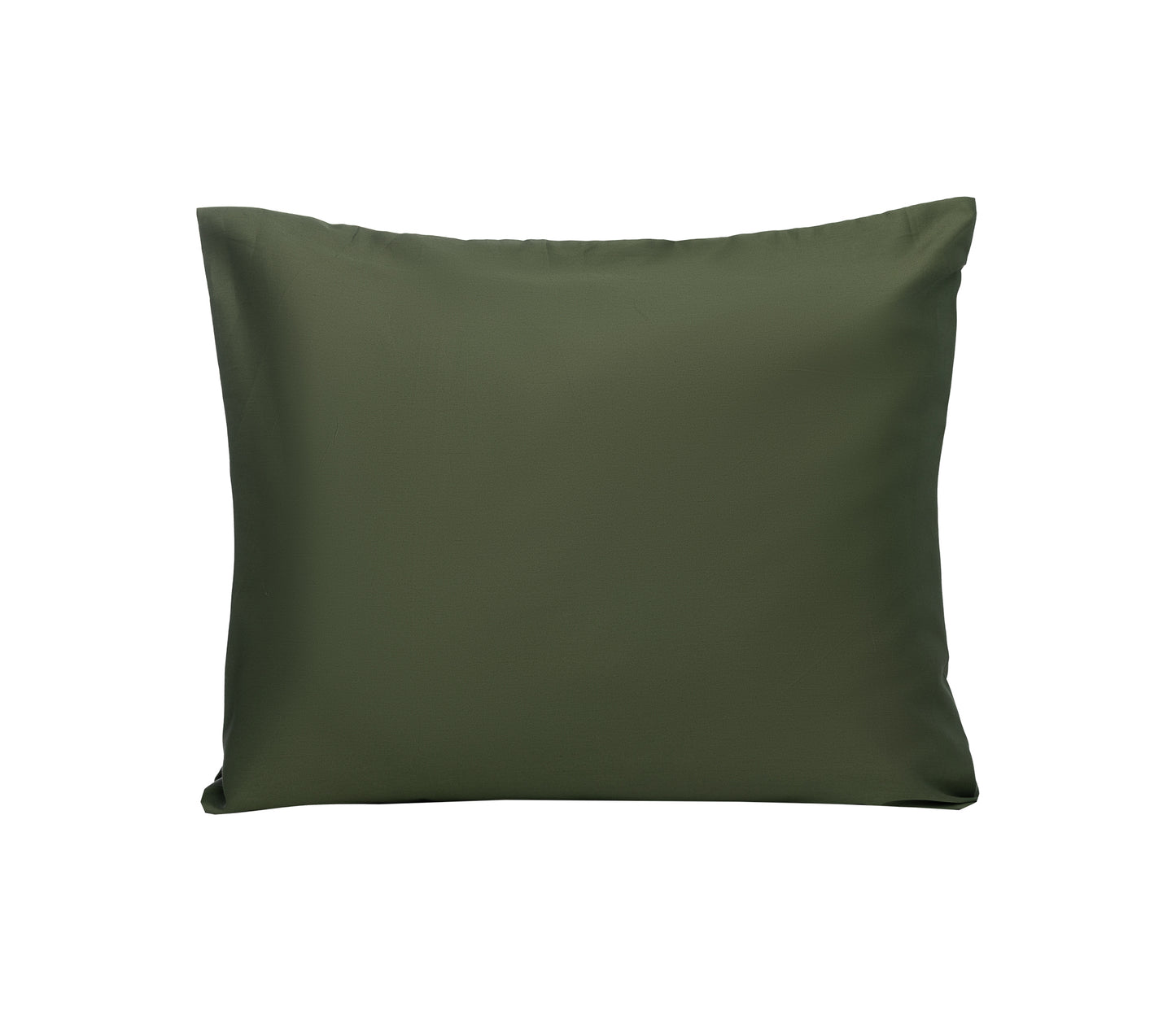 WB Pillowcase Silky Satin CO100 TC300 moss green 120g/m2 50x60