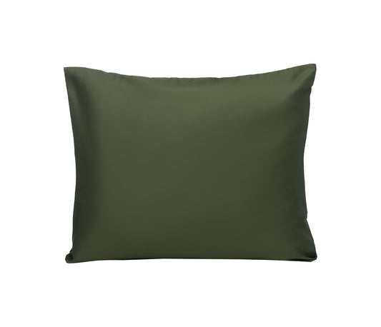 WB Pillowcase Silky Satin CO100 TC300 moss green 120g/m2 50x60