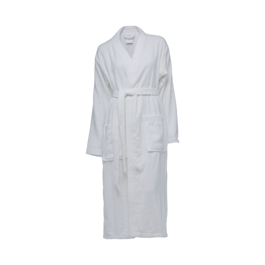 Bathrobe M/L ,100% cotton, white