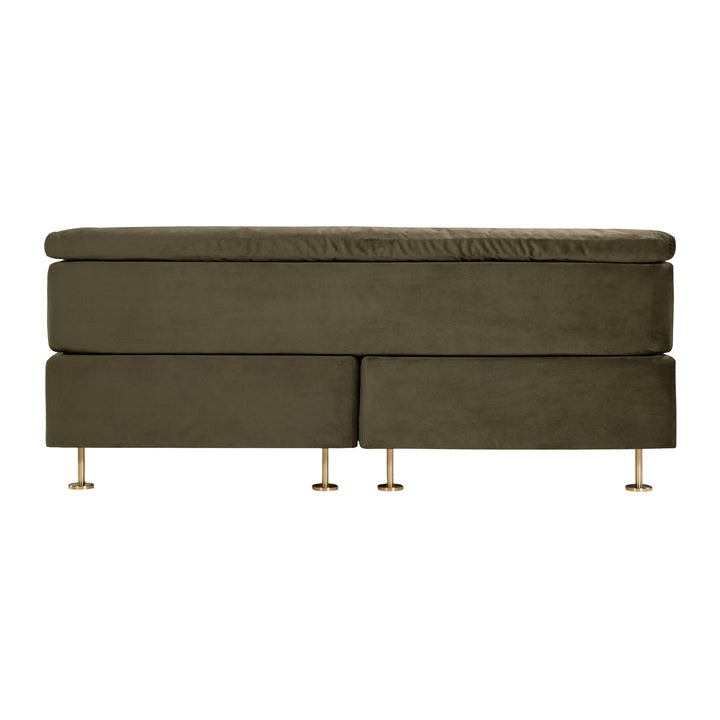 Continental bed Olive 160x200, without headboard