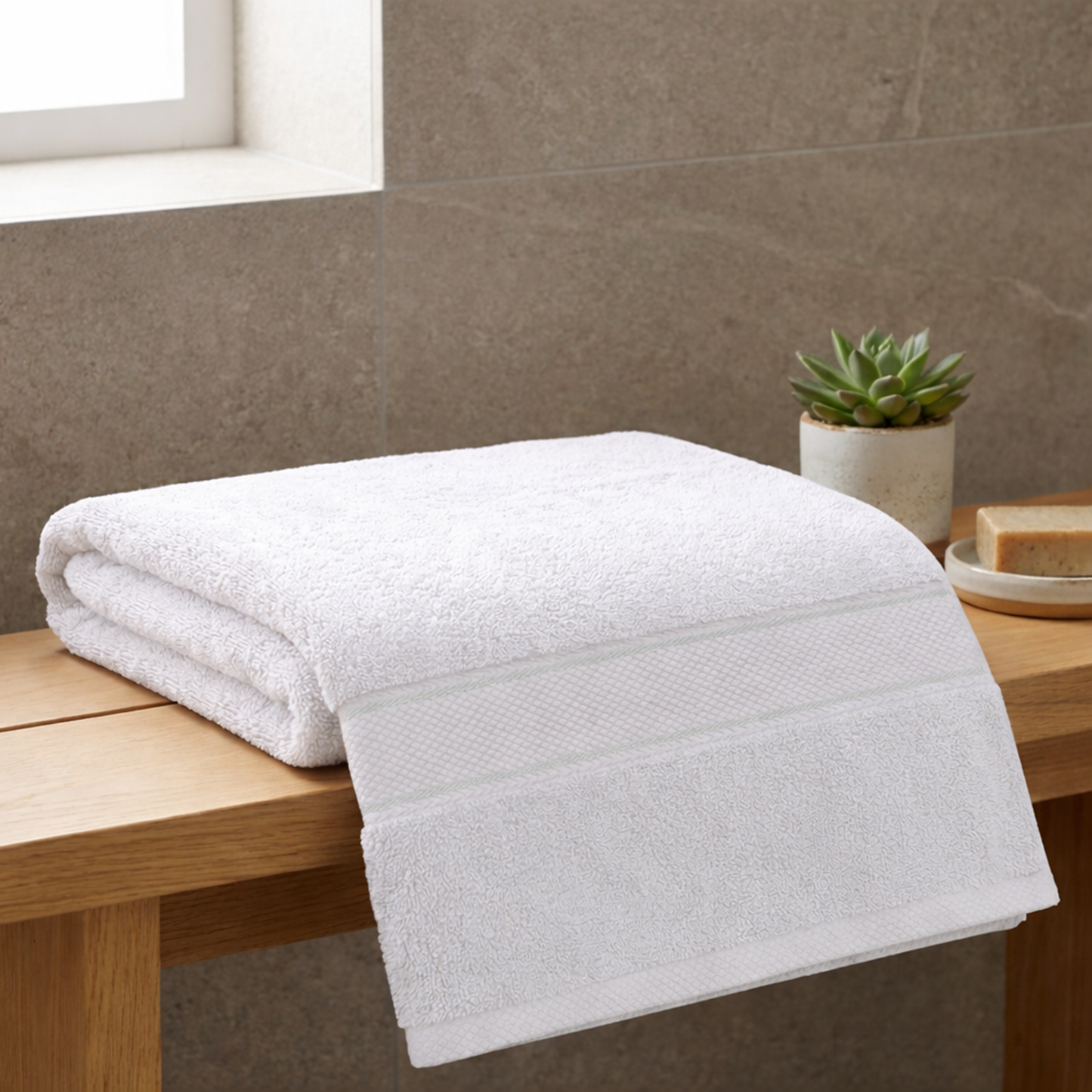 Froteerätik 70x140 puuvill 600gsm valge